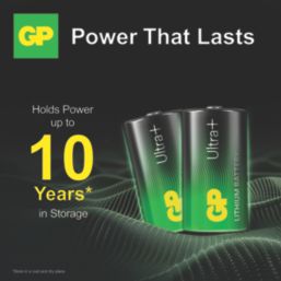 GP Batteries Pro CR123 3V Lithium Batteries 4 Pack