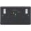 Knightsbridge Part M 13A 2-Gang DP Switched Passive Type A RCD Socket Anthracite