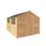 Mercia Value 7' 6" x 11' 6" (Nominal) Apex Overlap Timber Shed