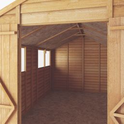 Mercia Value 7' 6" x 11' 6" (Nominal) Apex Overlap Timber Shed