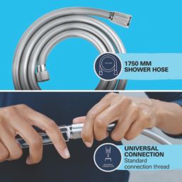 Grohe Vitalio Comfort 110 Set with Wall Shower Holder Chrome