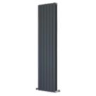 Ximax 1800mm x 445mm 4024BTU Anthracite Vertical Designer Radiator