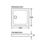 Mira Flight Safe Square Shower Tray White 1000mm x 1000mm x 40mm