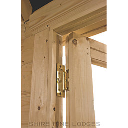 Shire Churston 10' x 6' (Nominal) Apex Timber Log Cabin