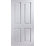 Jeld-Wen Oakfield Primed White Wooden 4-Panel Internal Fire Door 1981mm x 838mm