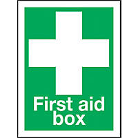 "First Aid Box" Sign 200 x 150mm