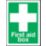 "First Aid Box" Sign 200mm x 150mm
