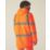 Regatta Hi-Vis Pro Contract Dover Parka Jacket Orange 3X Large 60.2" Chest