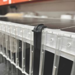 Toro Plastic Solar Panel Speed Clips 150 Pack