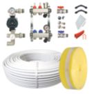 Towelrads Wired Wet System Underfloor Heating 20m²