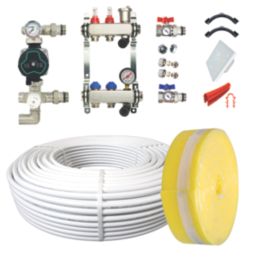 Towelrads Wired Wet System Underfloor Heating 20m²