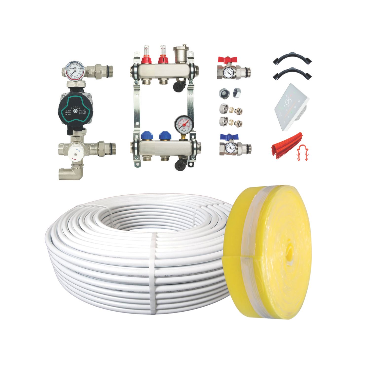 Towelrads Wired Wet System Underfloor Heating 20m² (225CG)