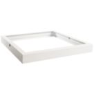 Luceco White Luxpanel Surface-Mounted Frame 610mm x 610mm
