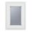 Crystal  Top Opening Obscure Triple-Glazed Casement White uPVC Window 820mm x 820mm