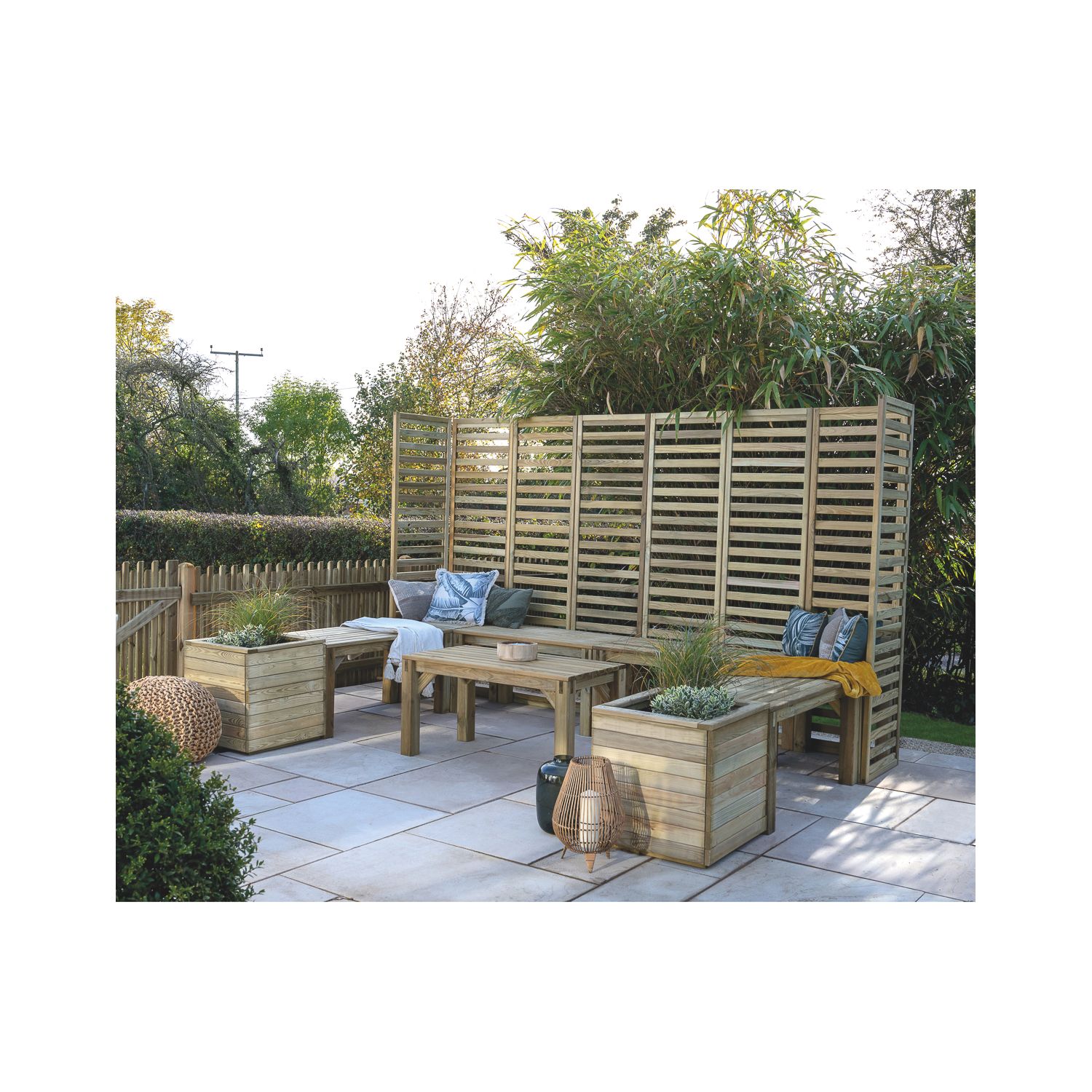 Forest V4 10' x 6' 6" (Nominal) Garden Modular Set 17 Pieces (225JN)