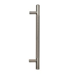 Elite Knobs & Handles Kensington Knurled T Bar Handle Black Nickel 213mm