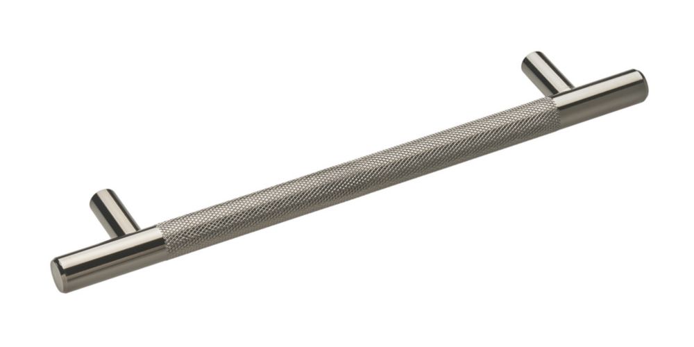Elite Knobs & Handles Kensington Knurled T Bar Handle Black Nickel