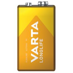 Varta Longlife  9V Alkaline Batteries