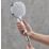 Mira Crisp Shower Handset Chrome 110mm x 251mm