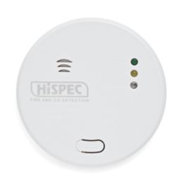 Hispec Fast Fix CO/FF Mains Interlinked Carbon Monoxide Alarm