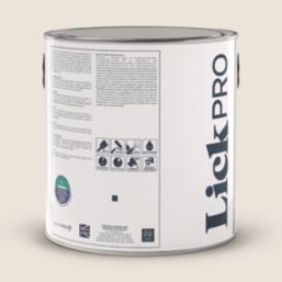 LickPro  2.5Ltr Pink 01 Vinyl Matt Emulsion  Paint