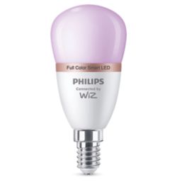 Philips  E14 Globe RGB & White LED Smart Light Bulb 4.9W 470lm