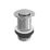 ETAL Unslotted Push Button Basin Waste Chrome 60mm