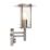 Saxby York Outdoor Wall Light With PIR Sensor Polished Stainless Steel