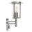 Saxby York Outdoor Wall Light With PIR Sensor Polished Stainless Steel