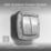 British General  IP66 20A 2-Gang 2-Way Weatherproof Outdoor Switch with LED
