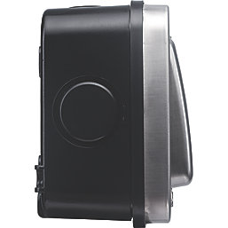 British General  IP66 20A 2-Gang 2-Way Weatherproof Outdoor Switch with LED