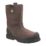 Amblers FS223 Size 10.5  Brown Waterproof  Safety Rigger Boots