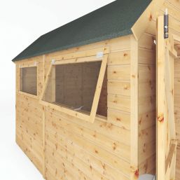 Mercia Dutch Barn 7' 6" x 9' 6" (Nominal) Barn-Style Shiplap T&G Timber Workshop