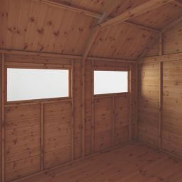 Mercia Dutch Barn 7' 6" x 9' 6" (Nominal) Barn-Style Shiplap T&G Timber Workshop