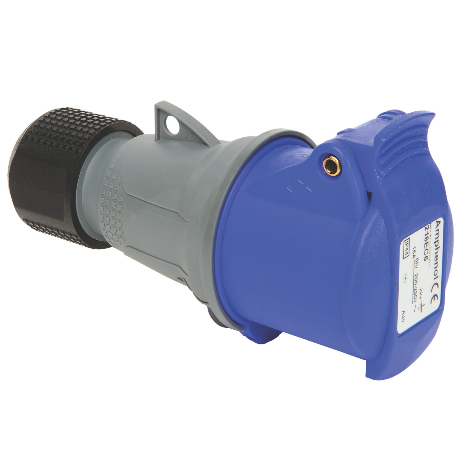 Amphenol 16A 2P+E Connector 250V (2264X)