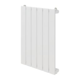 Flomasta  600mm x 433mm 1177BTU White Vertical Designer Radiator