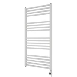 Ximax 1174mm x 600mm 2048BTU White Flat Electric Towel Radiator