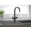 Bristan Fern Mono Sink Mixer Tap Black