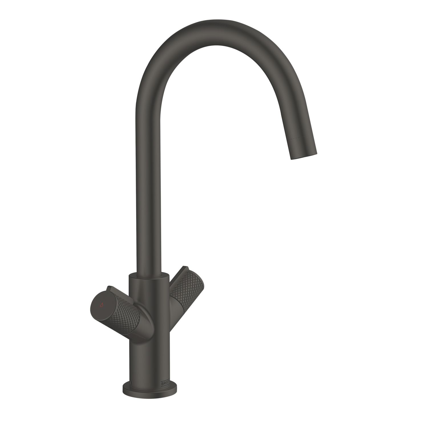 Bristan Fern Mono Sink Mixer Tap Black (226AJ)