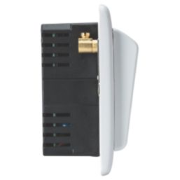 Knightsbridge Curved Edge 32A Key Card Switch White