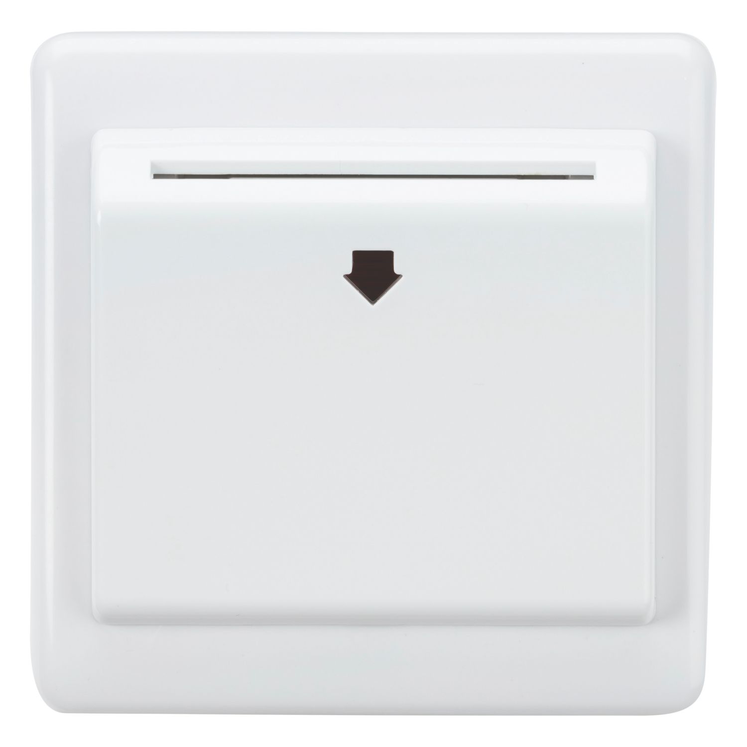 Knightsbridge Curved Edge 32A Key Card Switch White (226CR)