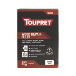 Toupret Powder Wood Filler White 1kg
