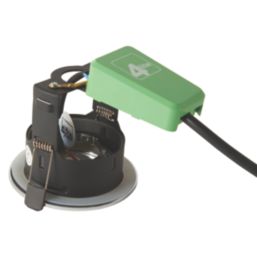 4lite  Tilt  Fire Rated LED Smart Downlights White 5W 440lm 2 Pack