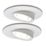 4lite  Tilt  Fire Rated LED Smart Downlights White 5W 440lm 2 Pack
