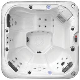 Canadian Spa Company KH-10077 34-Jet Square 6 Person Acrylic Hot Tub 2m x 2m