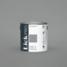 LickPro  2.5Ltr Grey 06 Eggshell Emulsion  Paint