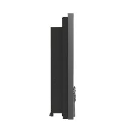 Be Modern Ember Black Nickel Remote Control Inset Electric Fire 510mm x 172mm x 612mm