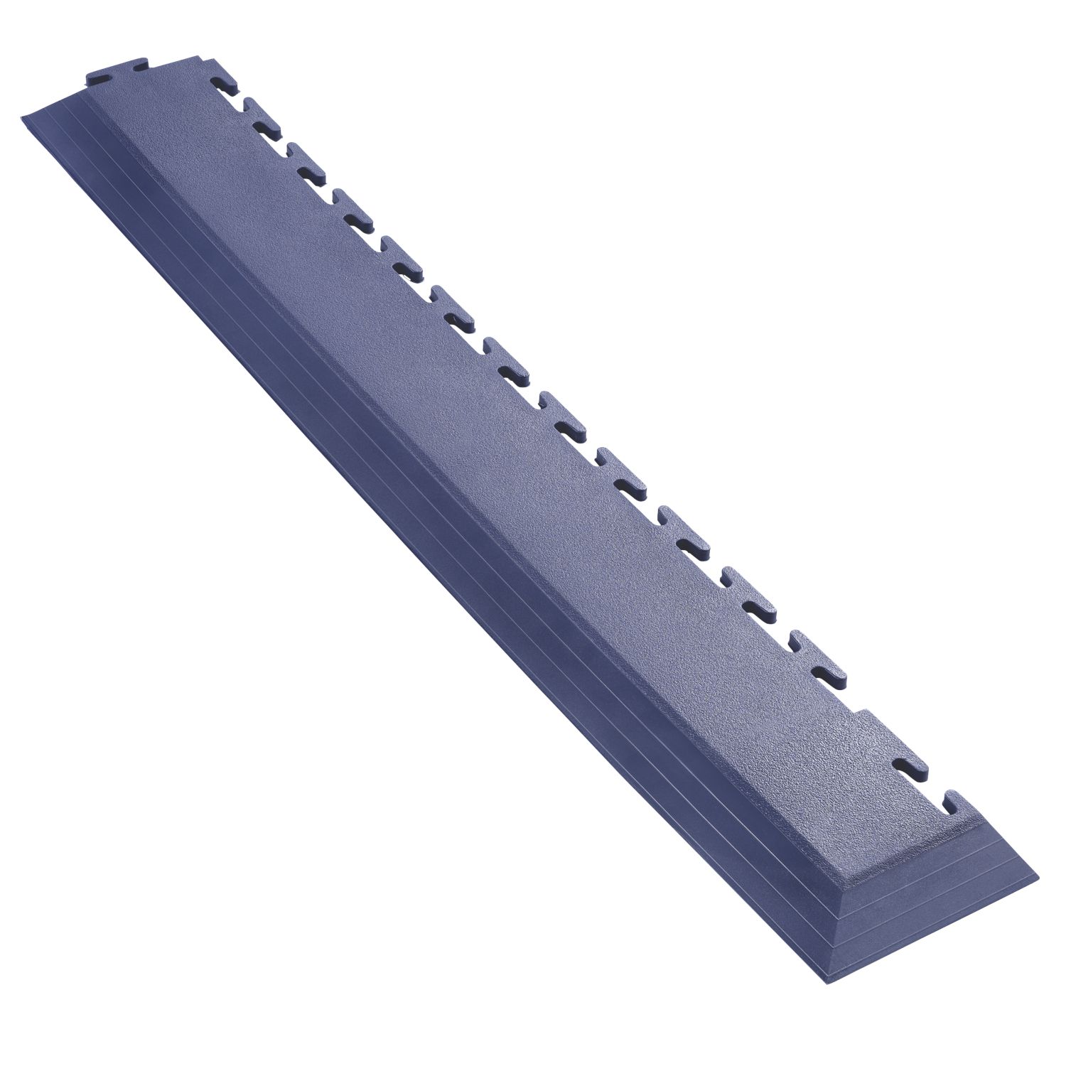 Ecotile E500/7 Interlocking Corner Edge Ramps Blue 590mm x 90mm 2 Pack (226RV)