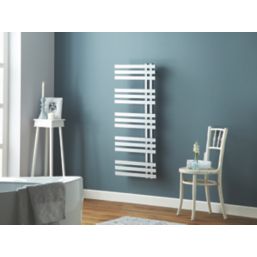 Towelrads 1200mm x 500mm 1123BTU Chrome Flat Designer Towel Radiator