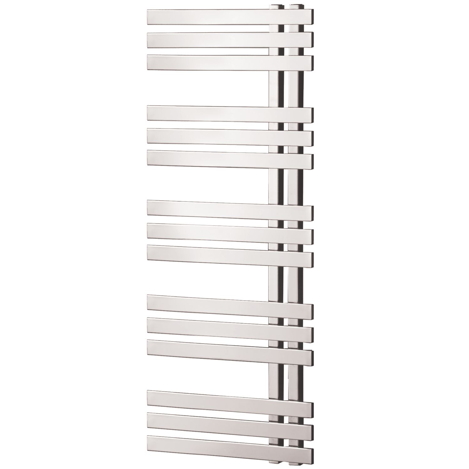 Towelrads 1200mm x 500mm 1123BTU Chrome Flat Designer Towel Radiator (226RY)